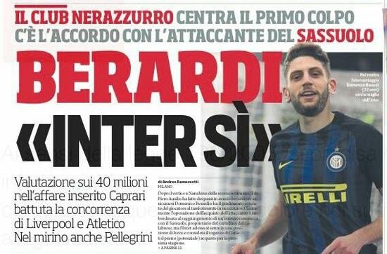 迪马济奥：加蒂被确诊为右膝半月板撕裂，至少缺阵一个月